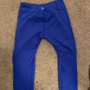 Kiragrace blue cut out leggings
